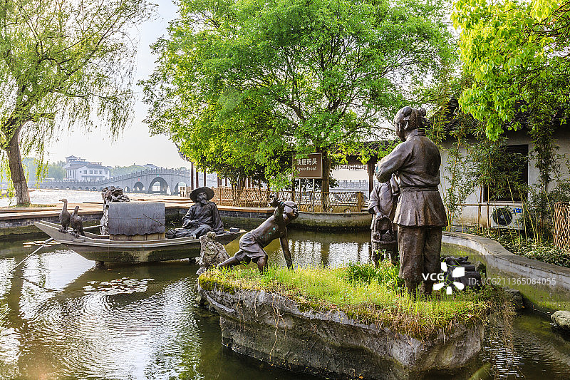 江苏苏州昆山周庄图片素材