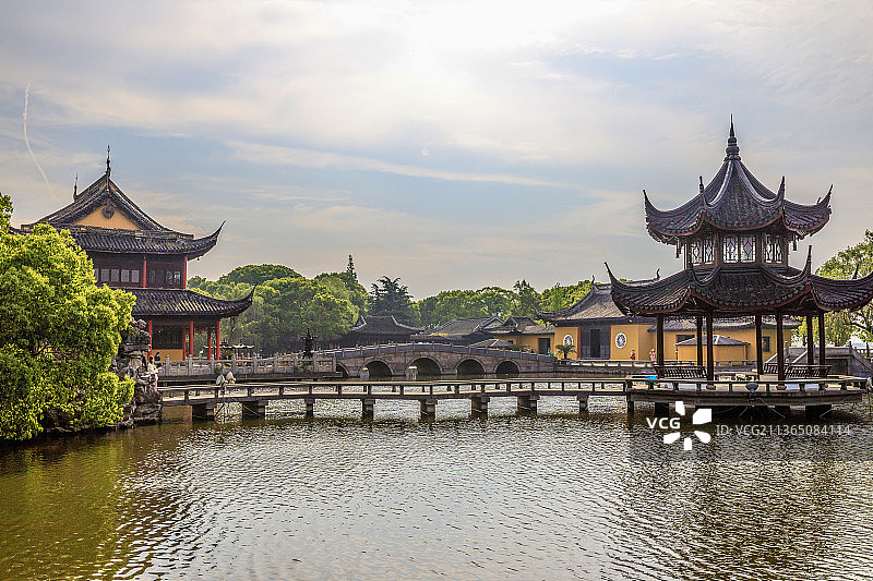 江苏苏州昆山周庄图片素材