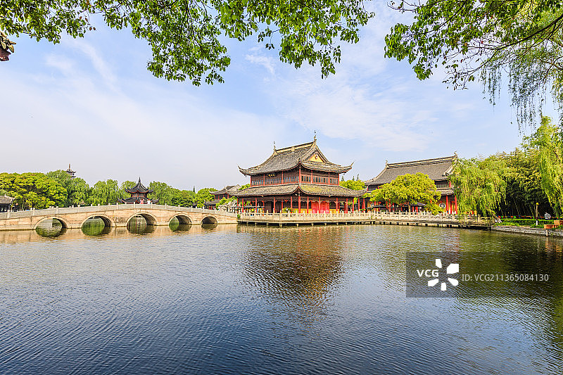 江苏苏州昆山周庄图片素材