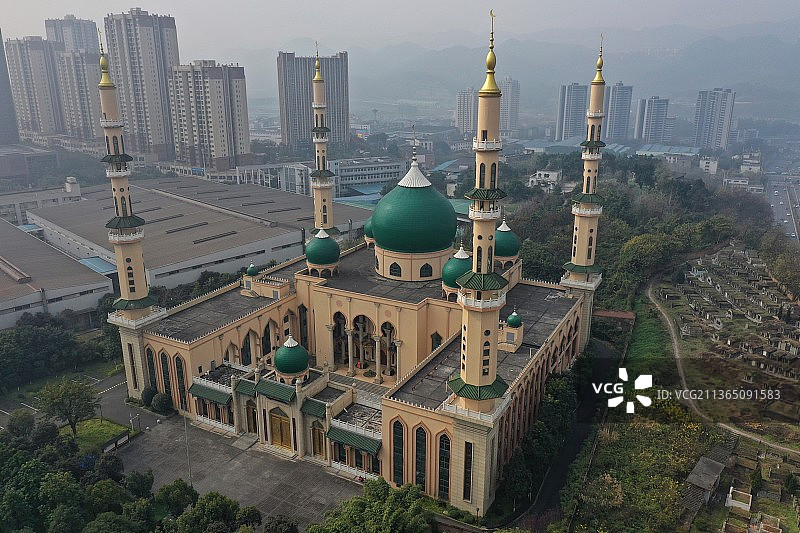 重庆清真寺图片素材
