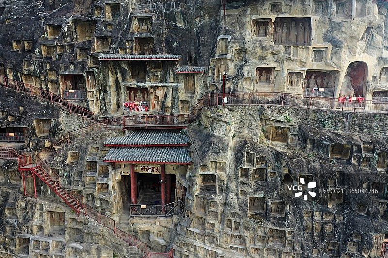 广元千佛崖图片素材