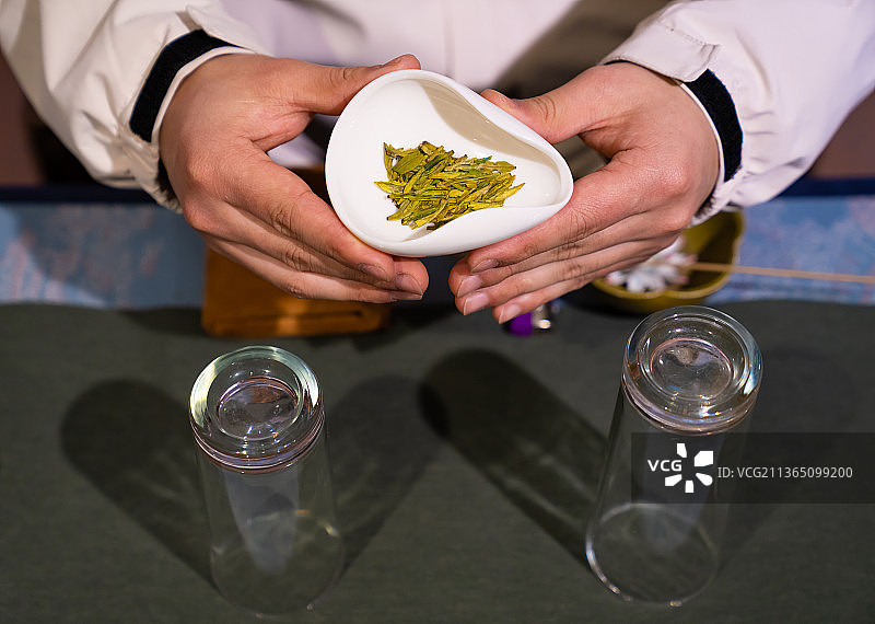 品春茶艺表演图片素材