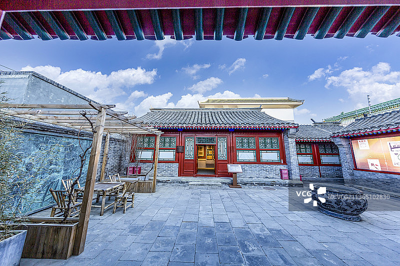 北京《新青年》编辑部旧址（陈独秀旧居）：北房图片素材