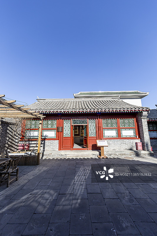 北京《新青年》编辑部旧址（陈独秀旧居）：北房图片素材