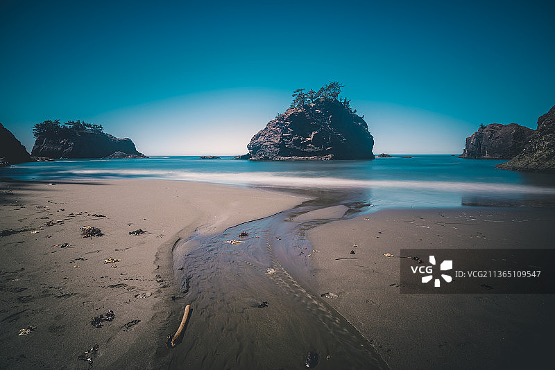 美国布鲁金斯秘密海滩风光图片素材