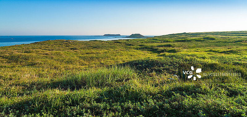 澎湖海滩日出日落景观图片素材