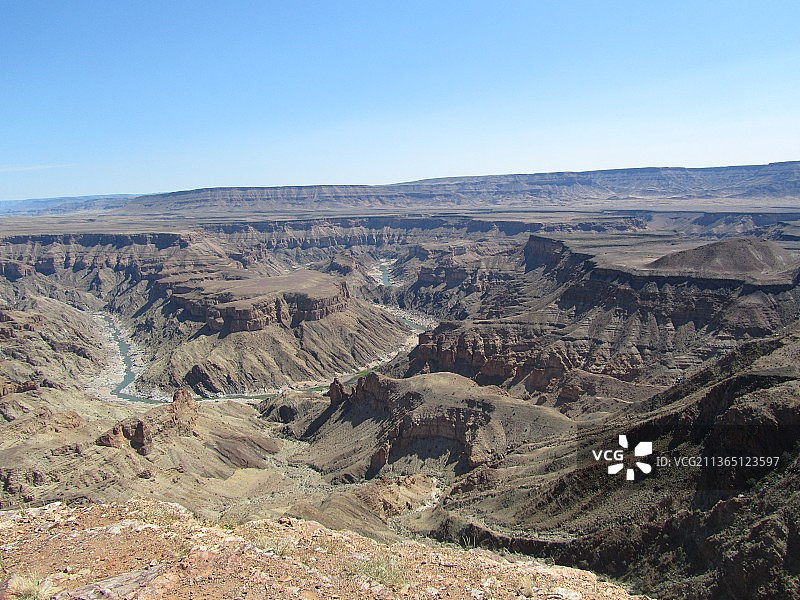 纳米比亚鱼河峡谷风光图片素材