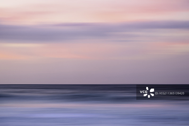 日落时的海景图片素材