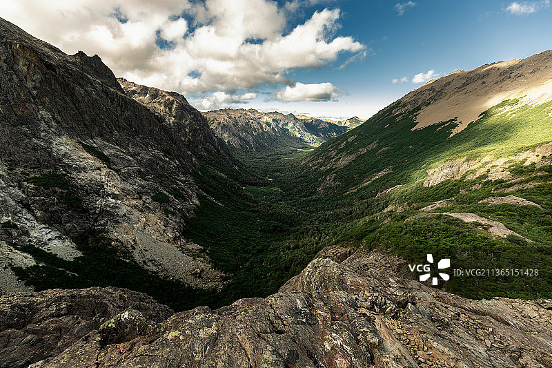 阿根廷瓦拉山谷雅各布保护区风光图片素材
