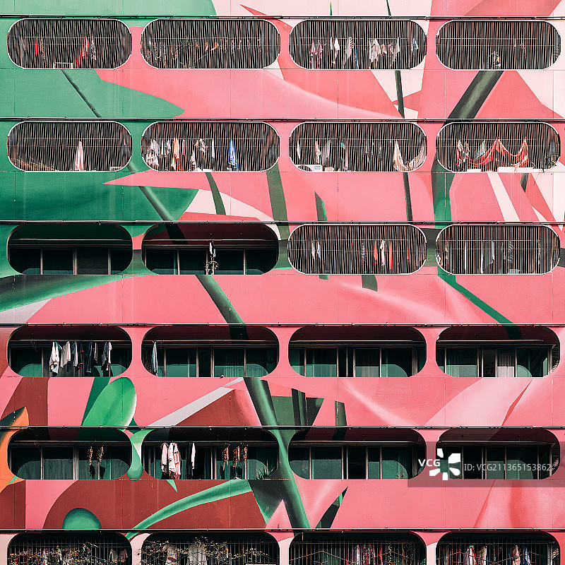 黄桷坪街头的涂鸦图片素材