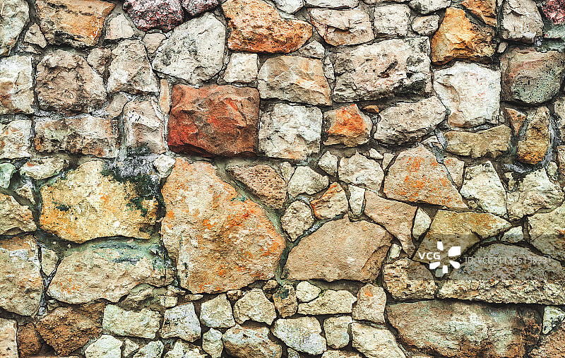石墙全画幅照片图片素材