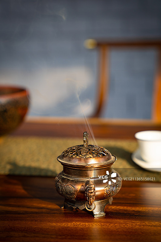 香道熏香图片素材