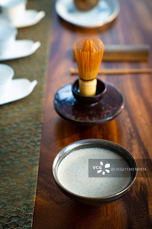 宋代点茶图片素材