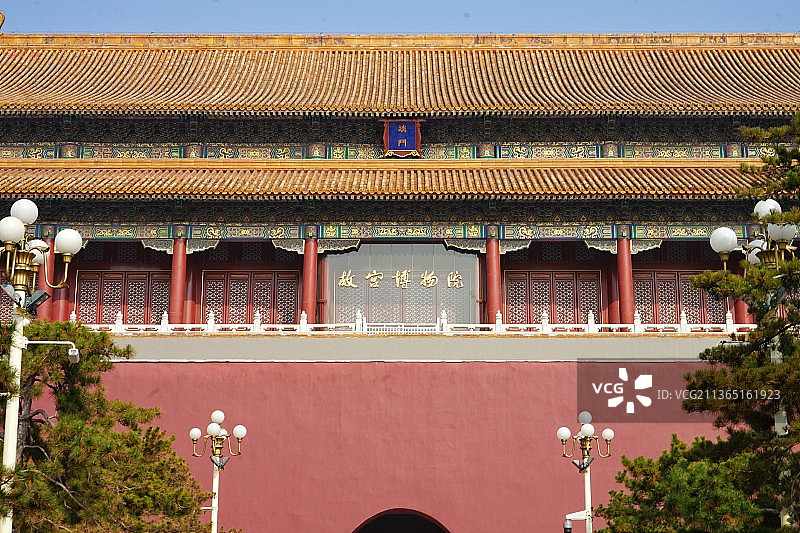 故宫博物院端门图片素材