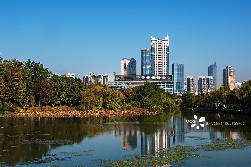 武汉汉阳琴台公园图片素材