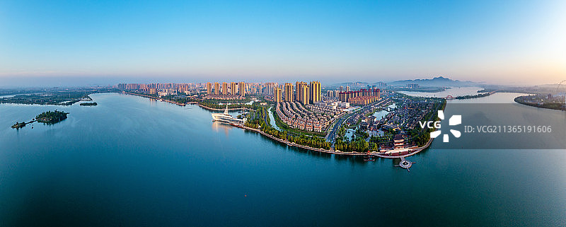 《湖南常德柳叶湖》图片素材