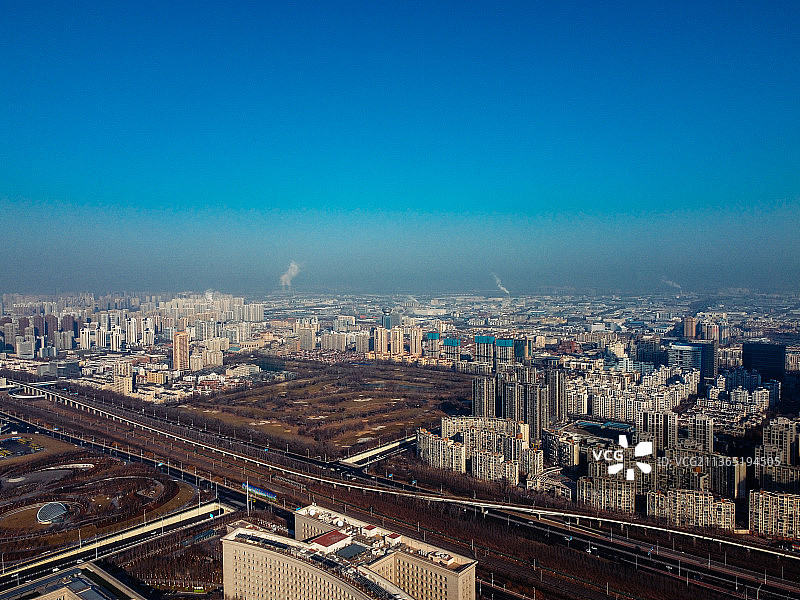 天津 滨海区 周大福金融中心 泰达  文化广场 中央大道 滨海广场图片素材