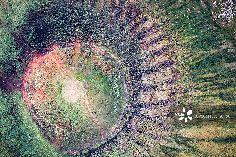 乌兰哈达火山图片素材