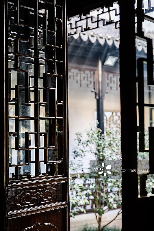 江苏苏州山塘街玉涵堂图片素材