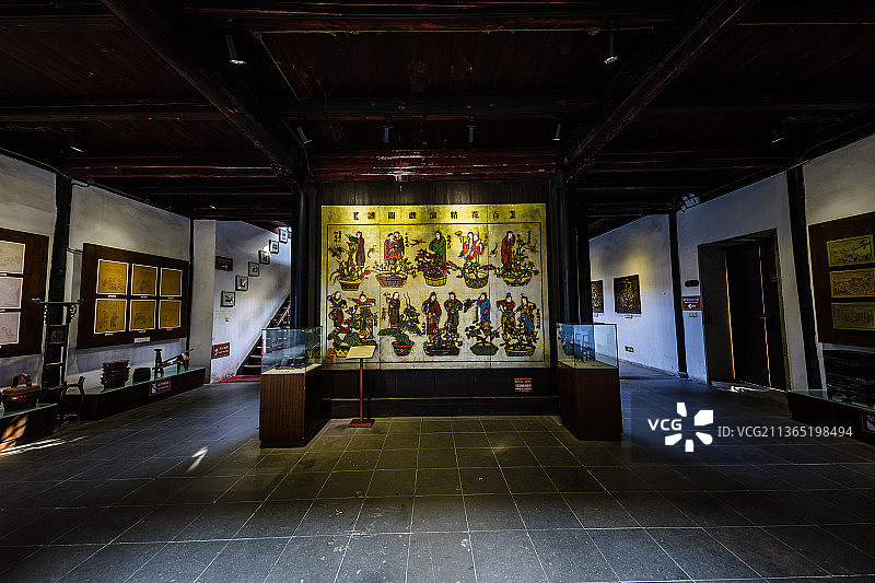 江苏苏州山塘街玉涵堂图片素材