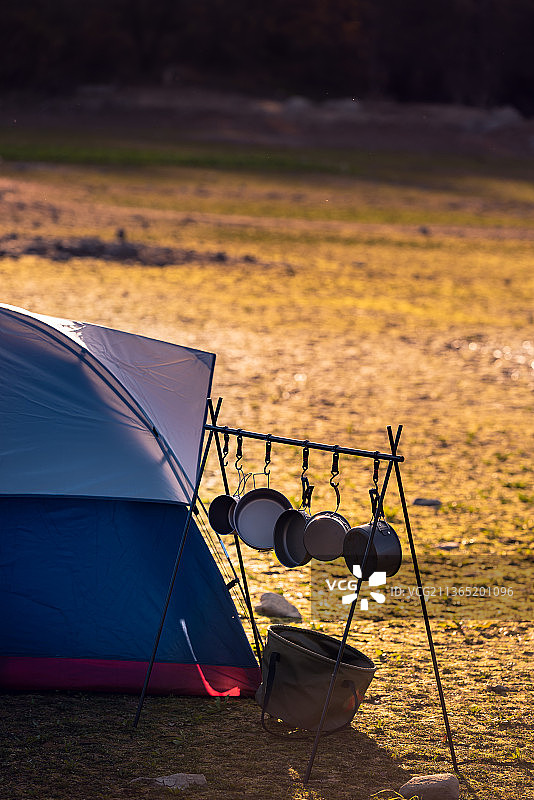 中国安徽独墅湖露营设备图片素材