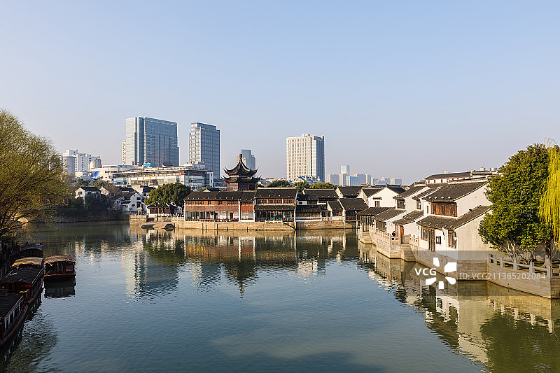 江苏苏州山塘街图片素材