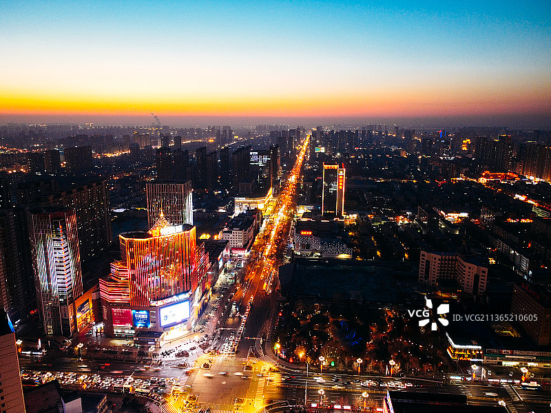 唐山 百货大楼 世博广场 新世界中心 恒丰大厦 凤凰大厦图片素材