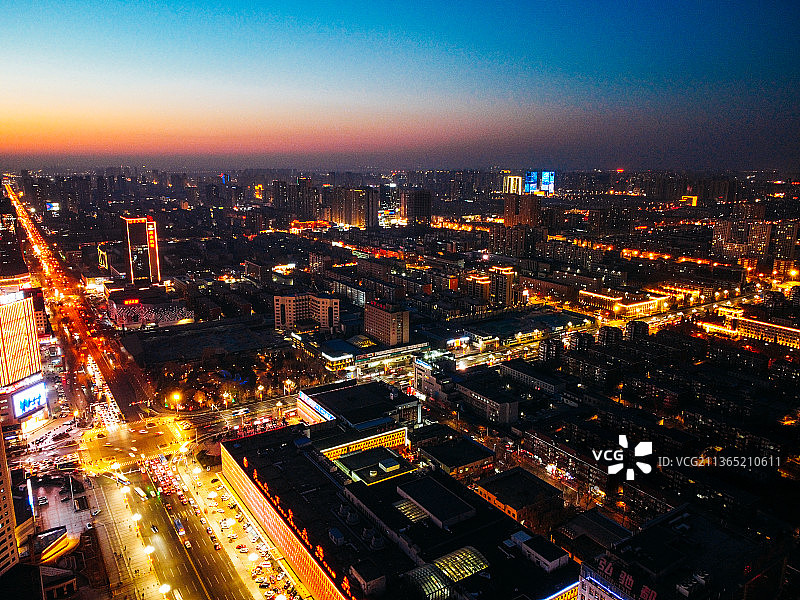 唐山 百货大楼 世博广场 新世界中心 恒丰大厦 凤凰大厦图片素材