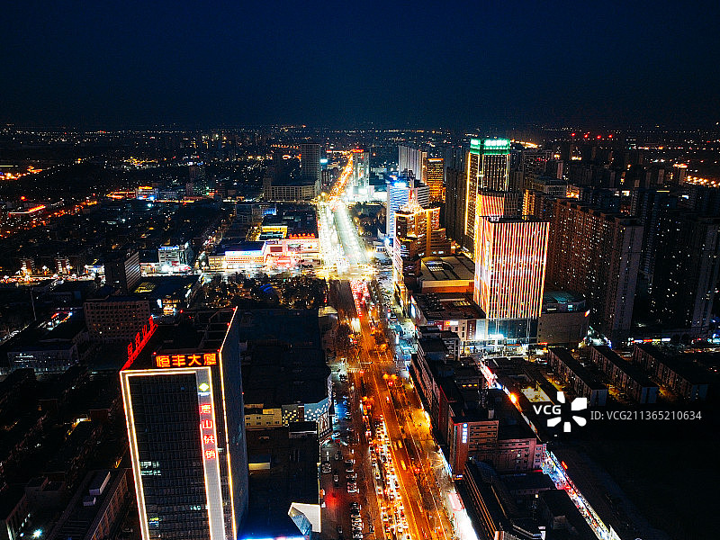 唐山 百货大楼 世博广场 新世界中心 恒丰大厦 凤凰大厦图片素材