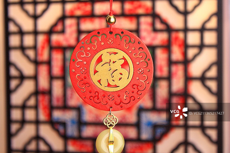 中国传统文化静物平安符图片素材