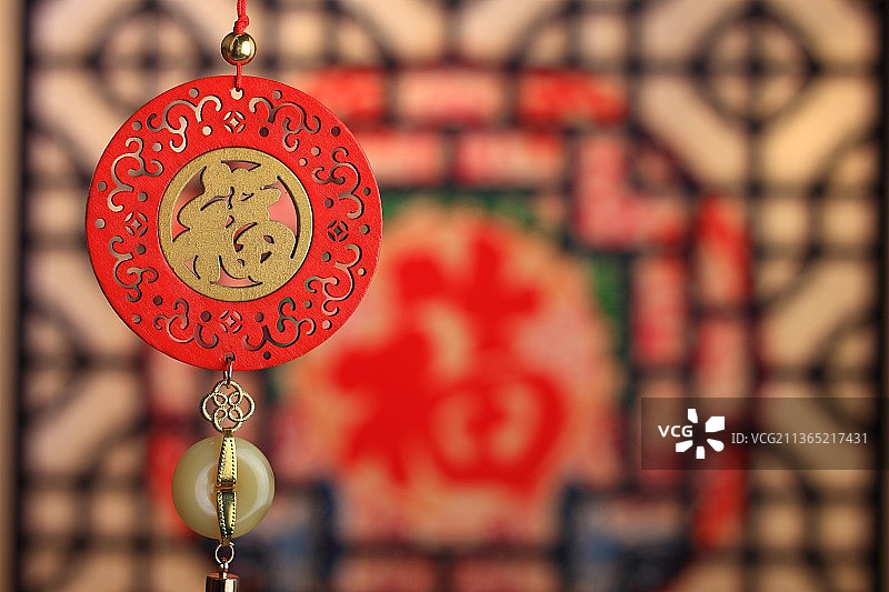 中国传统文化静物平安符图片素材