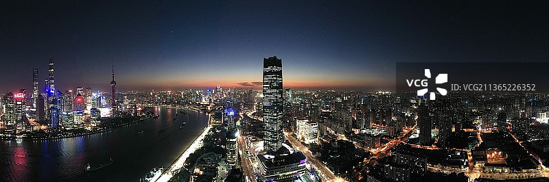 北外滩全景图片素材