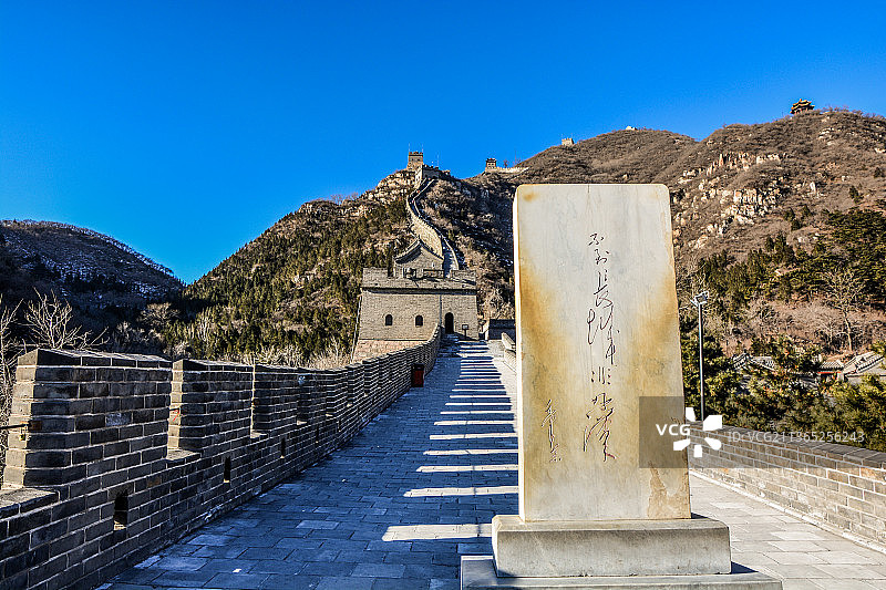 居庸关长城图片素材