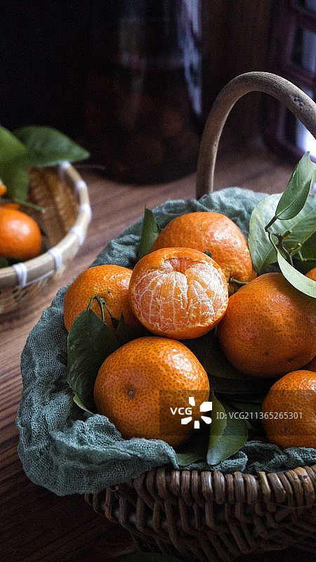 橘子砂糖橘图片素材