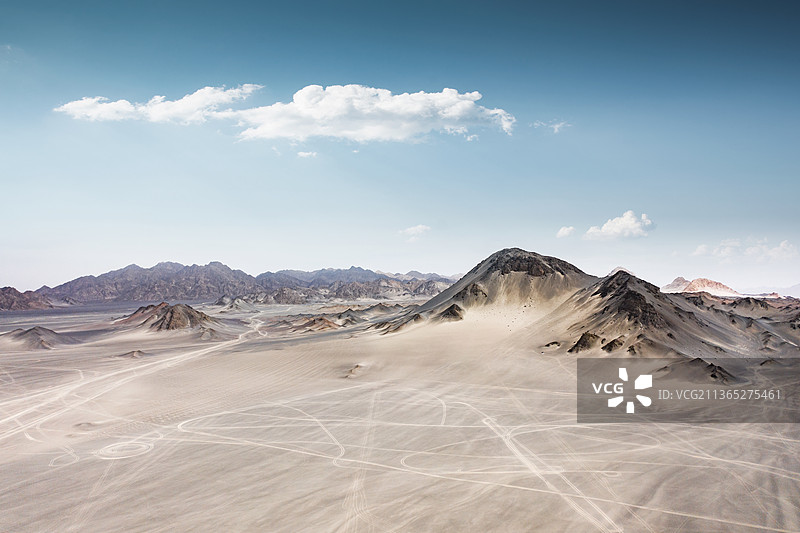 青海黑山戈壁地貌图片素材