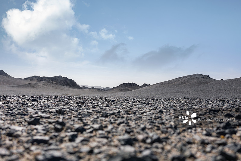 青海黑山戈壁滩图片素材