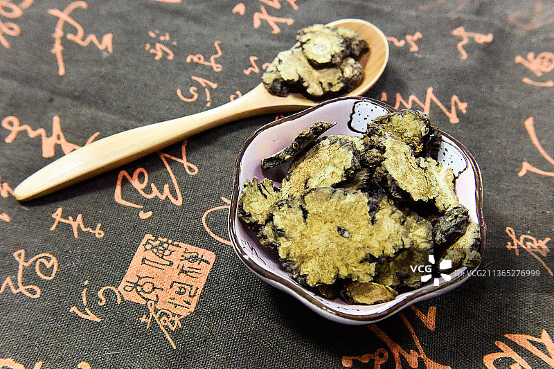 中药材中药植物传统中药珍稀药材川芎图片素材