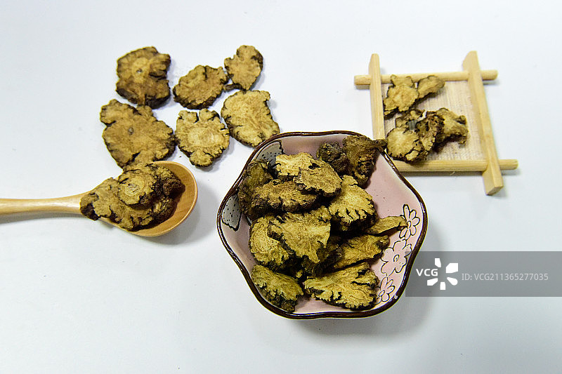 中药材中药植物传统中药珍稀药材川芎图片素材