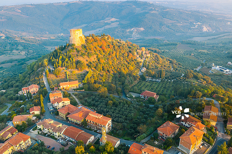 意大利托斯卡纳小镇图片素材