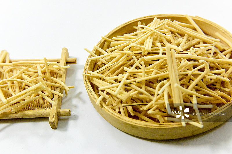 中草药植物中药加工传统中药材灯心草图片素材