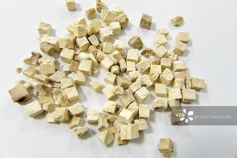 中草药中药加工传统中药材茯苓图片素材