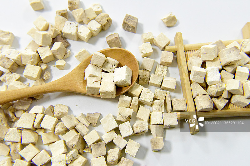 中草药中药加工传统中药材茯苓图片素材