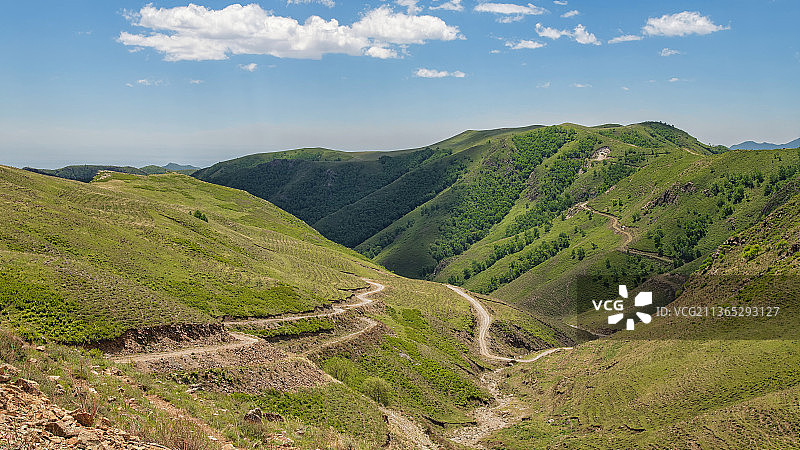 大青山小径图片素材