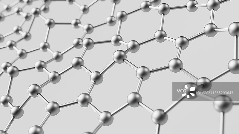 3D分子链创意图图片素材