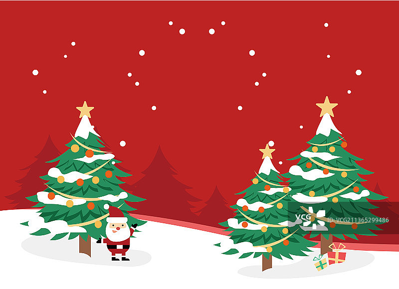 圣诞节老人气氛图图片素材