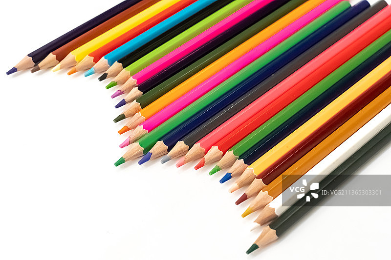 彩色铅笔图片素材
