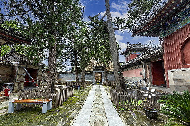 北京燕京八绝博物馆（承恩寺）：一角图片素材