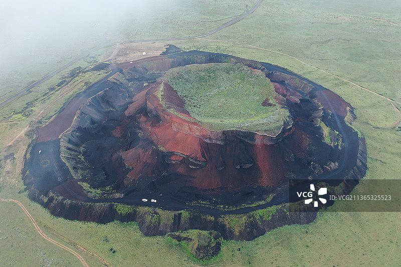 内蒙古乌兰哈达火山图片素材