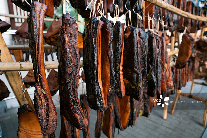 吴文化区传统食品 酱肉图片素材
