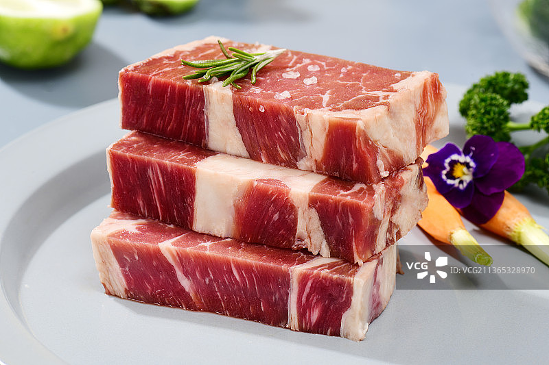 切块牛排图片素材